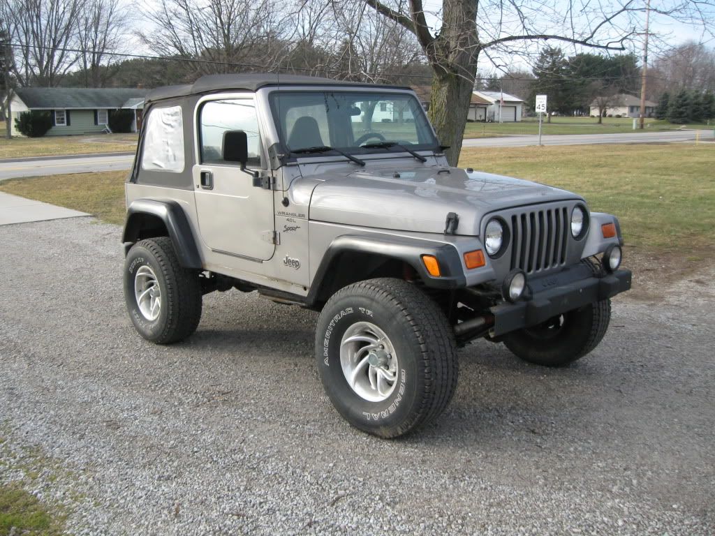 2005 Jeep Wrangler Rubicon Fender Flares GONE Great Lakes 4x4. The